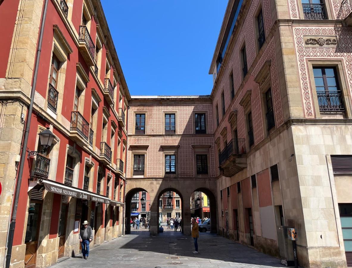 Myhousespain - Acogedor Apartamento Plaza Mayor Gijon 1 Eksteriør billede